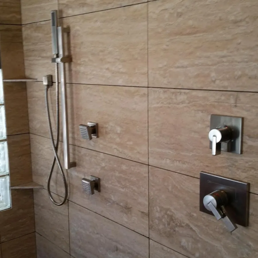 Shower fixture installation for Frozen Pipe Repair in Brunswick